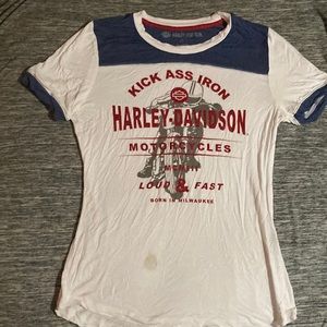 Harley davidson graphic tee